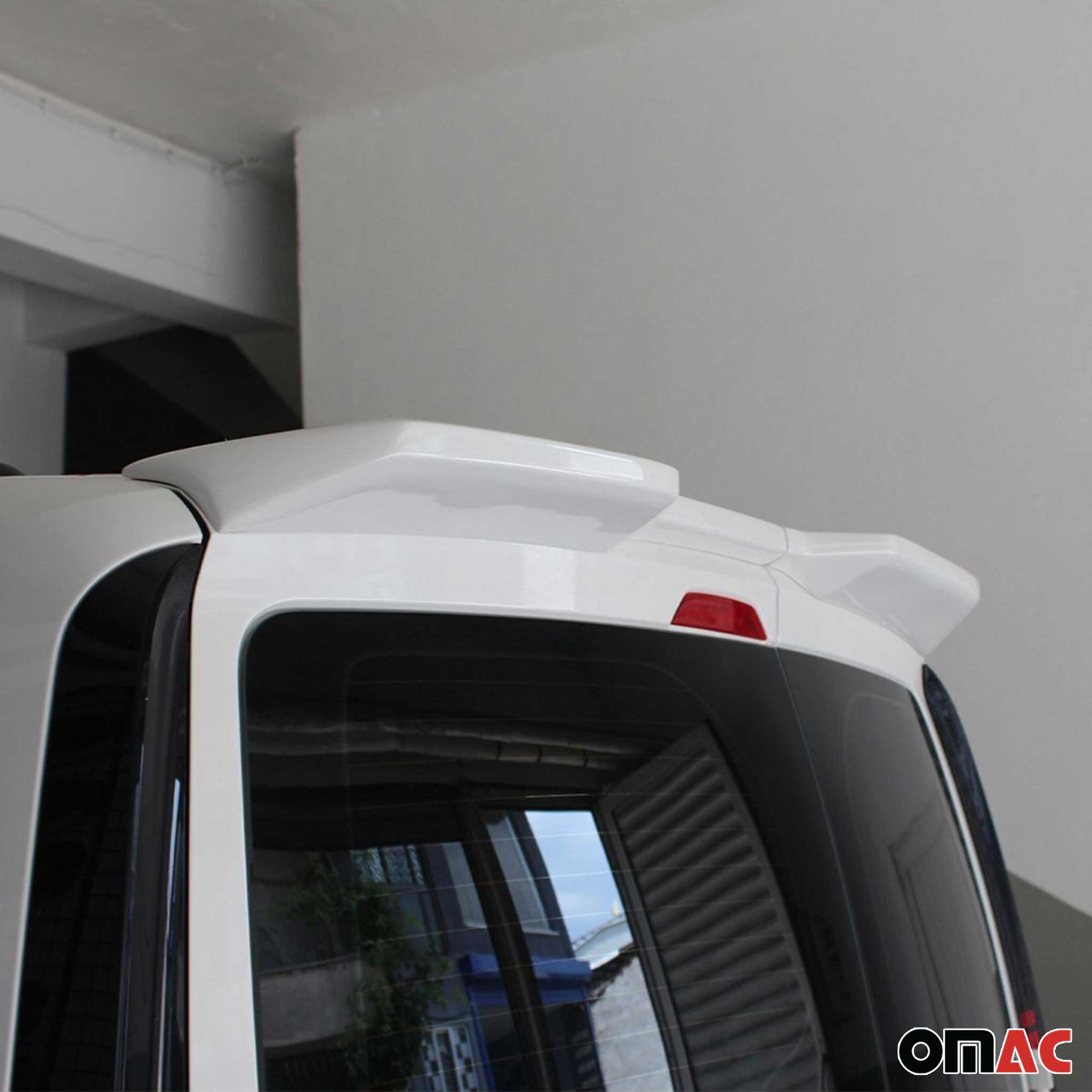 Spoiler de toit arrière pour VW Caddy 5 2020-2026 Porte double renforcé
