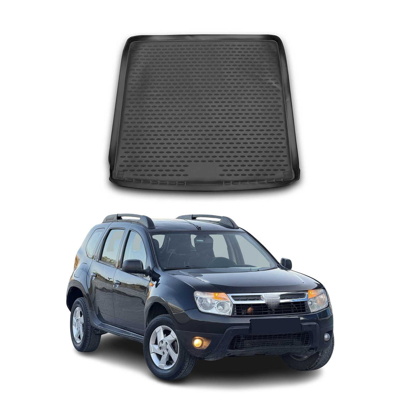 OMAC Tapis de coffre pour Dacia Duster 2010-2018 4x4 sur mesure en caoutchouc