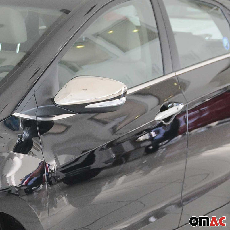 Garniture De Fenétre pour Hyundai i30 Kombi 2012-2017 en acier inox chrome