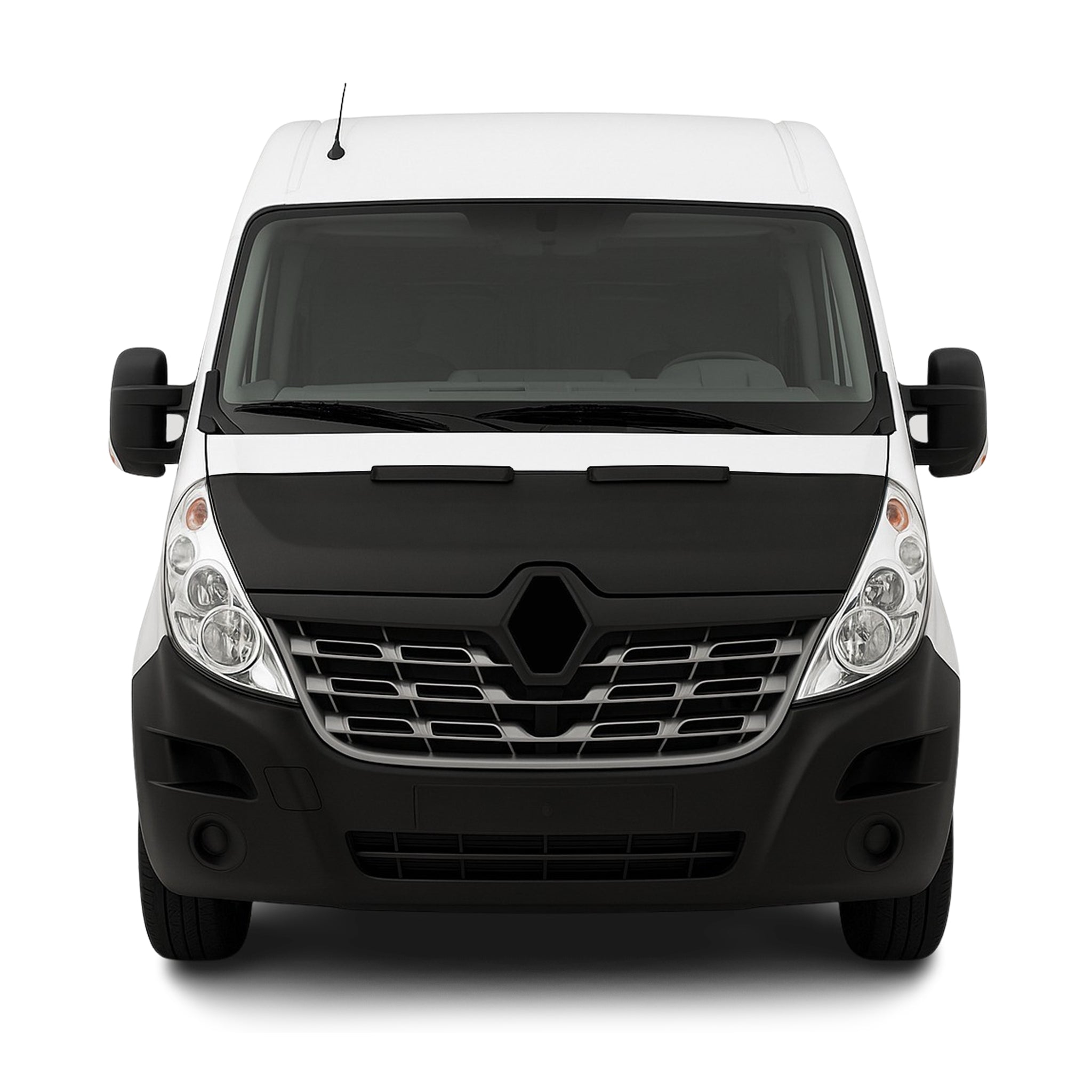 Protège Capot pour Renault Master 2010-2014 Masque de voiture vinyle Noir