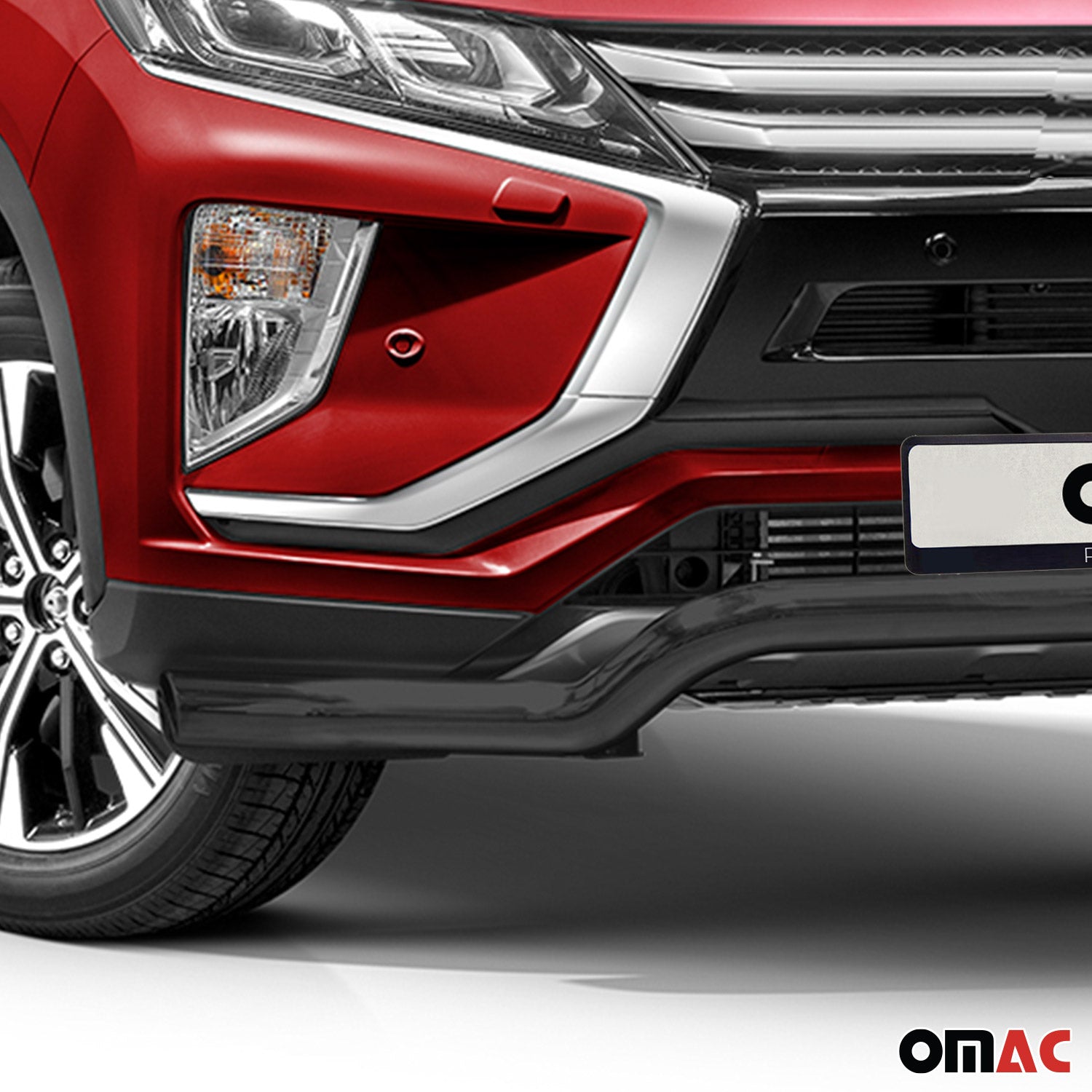 Pare-Buffle Avant Pour Mitsubishi Eclipse Cross 2018-2019 Noir