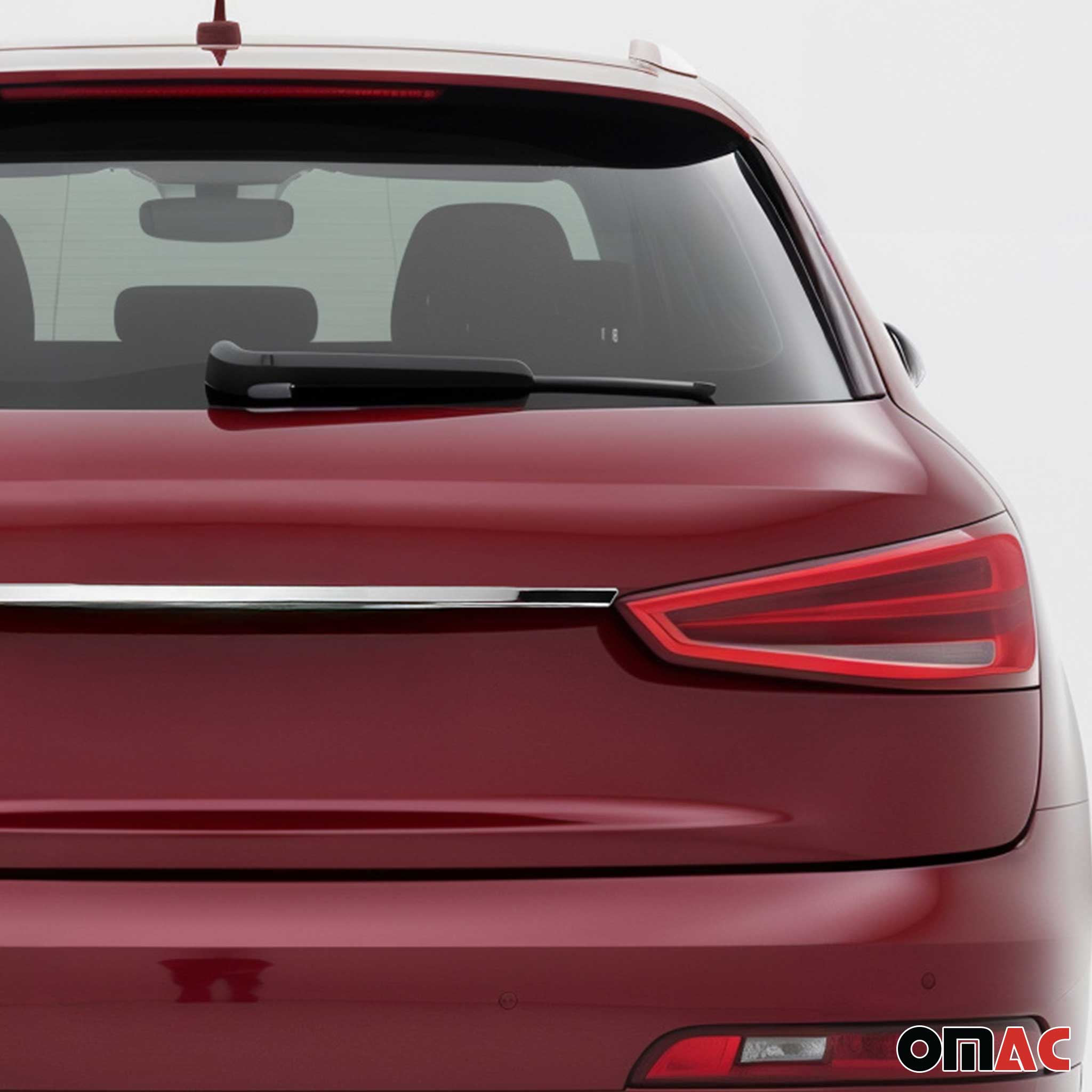 Couvercle de poignée de hayon pour Audi Q3 8U 2011-2018 acier inox Chromé