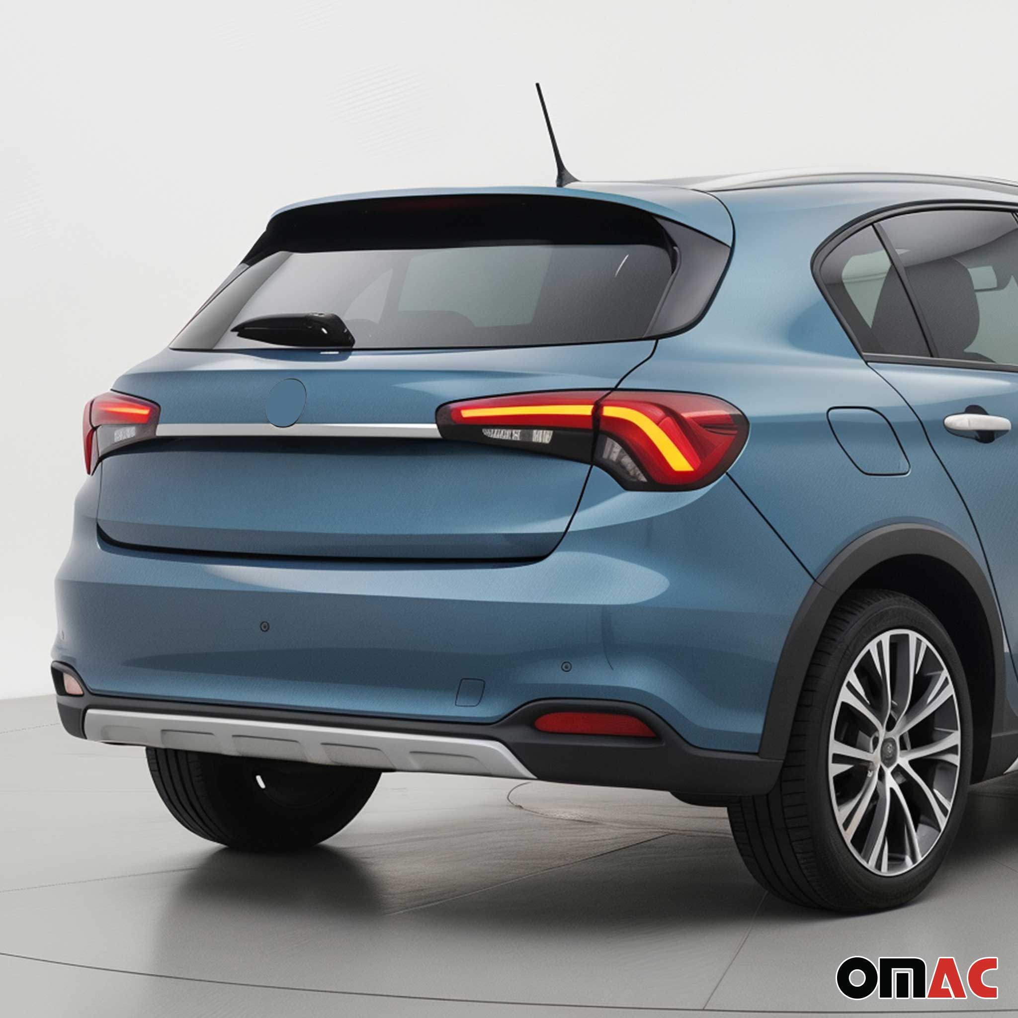 Poignée de Coffre Arrière pour Fiat Tipo 2016-2025 Break 5Portes acier inox