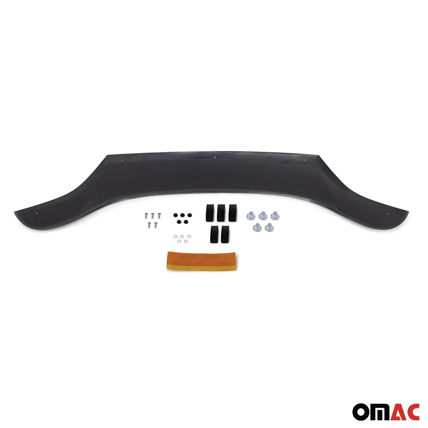 Deflecteurs d'air capot de voiture pour Fiat Ducato 2014-2025 Acrylique Noir