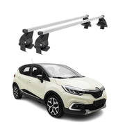 Barres de toit transversales pour Renault Captur 2017-2019 Acier Gris