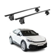 Barres de toit transversales acier pour Cupra Tavascan 2024-2026 TÜV Noir 2Pcs