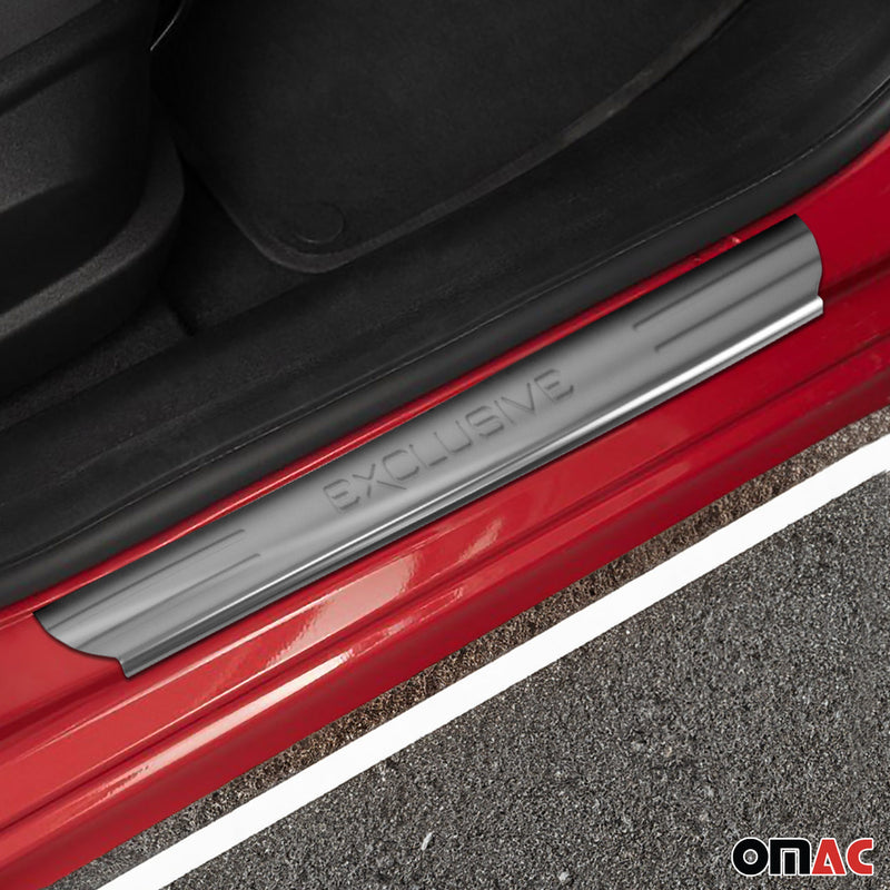 Couverture de Seuil de porte pour Toyota RAV4 2006-2012 inox chromé Exclusive 4x