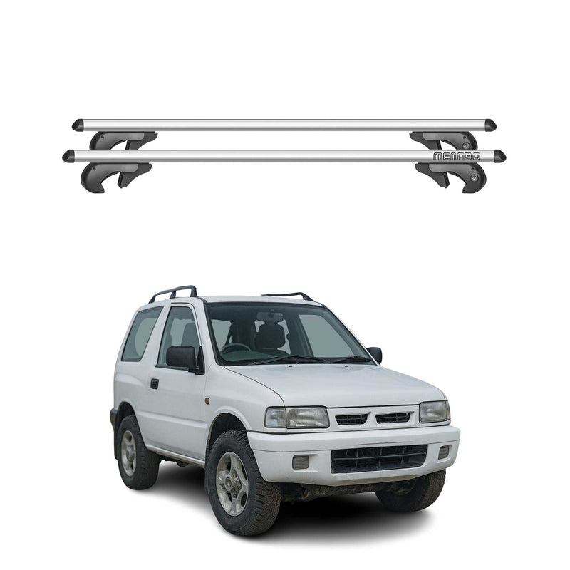 Barres de toit transversales pour Ford Maverick 1993-1999 90kg Alu Gris 2tlg
