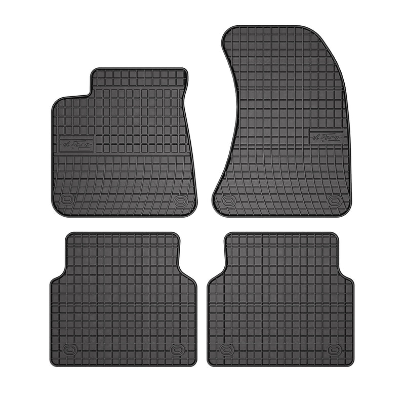 OMAC Tapis de sol pour Audi A8 D4 Standart 2009-2018 Noir en caoutchouc