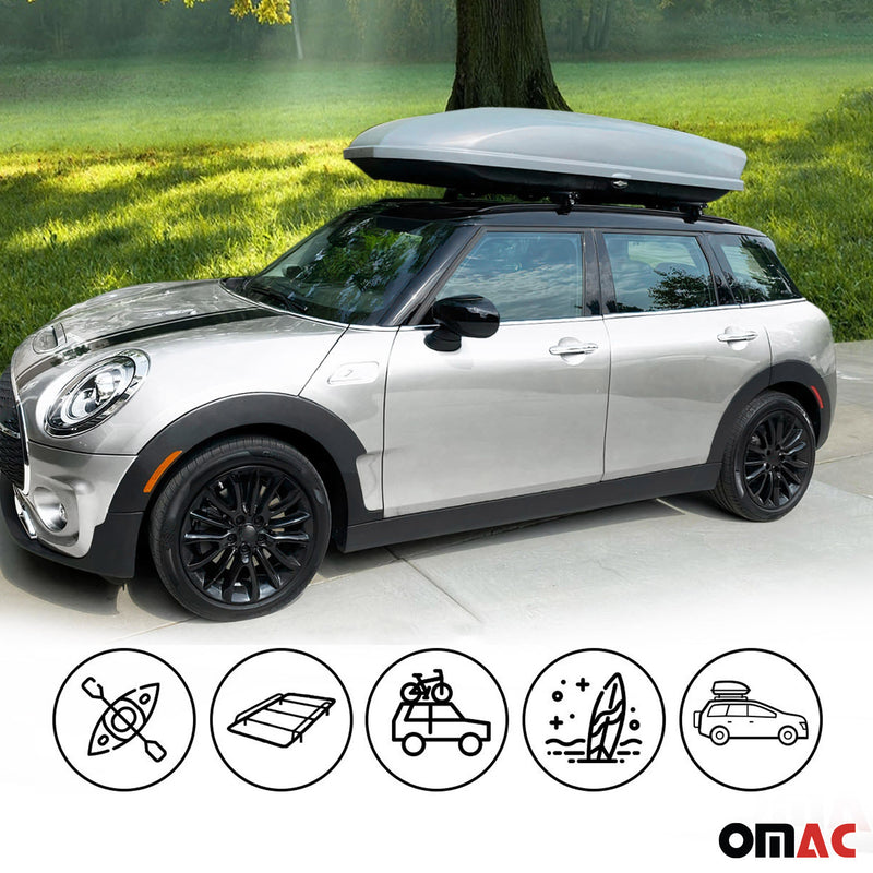 Barres de toit transversales pour BMW X1 E84 2009-2015 2 pcs 100kg Alu