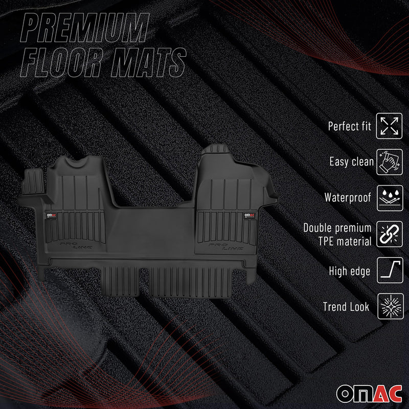 Tapis de Sol pour Nissan NV400 2011-2022 TPE Noir