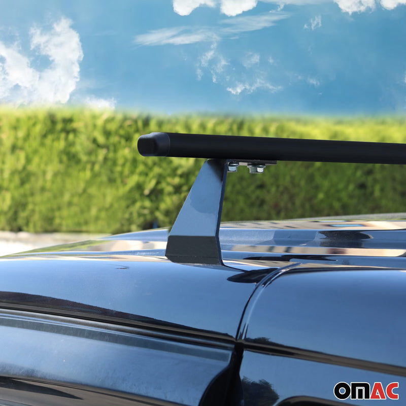 Barres de toit transversales pour Honda CR-V 2012-2016 Acier Noir 2 pcs