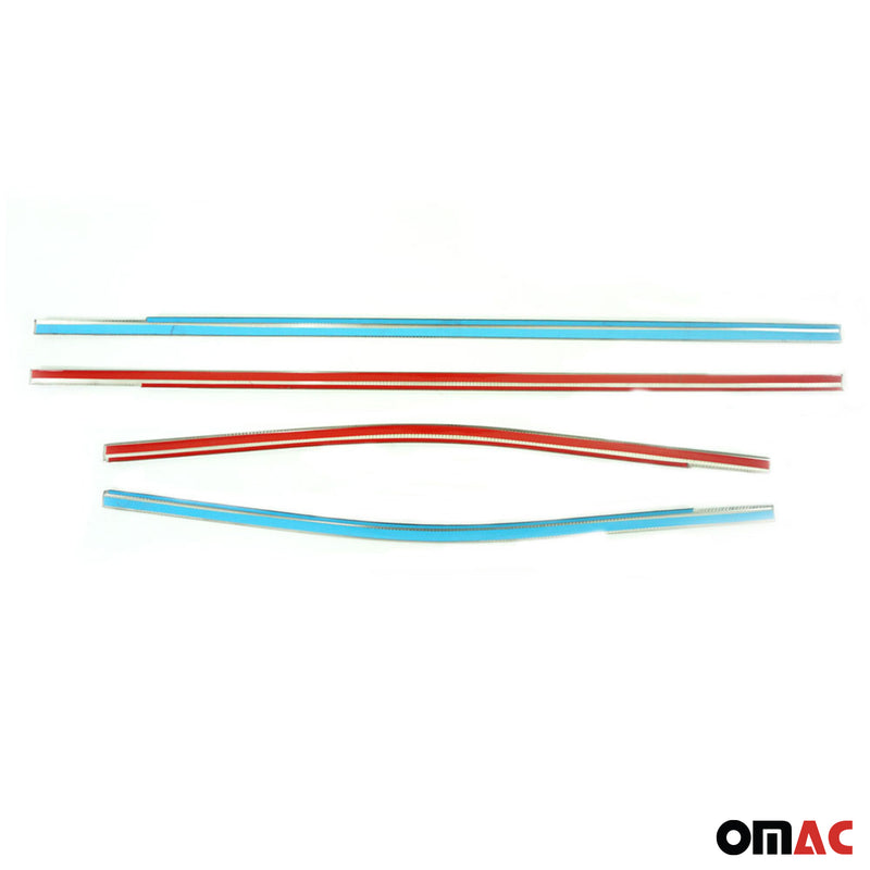Garniture de Fenêtre pour Mercedes Classe X 2017-2021 Acier Inox 4Pcs