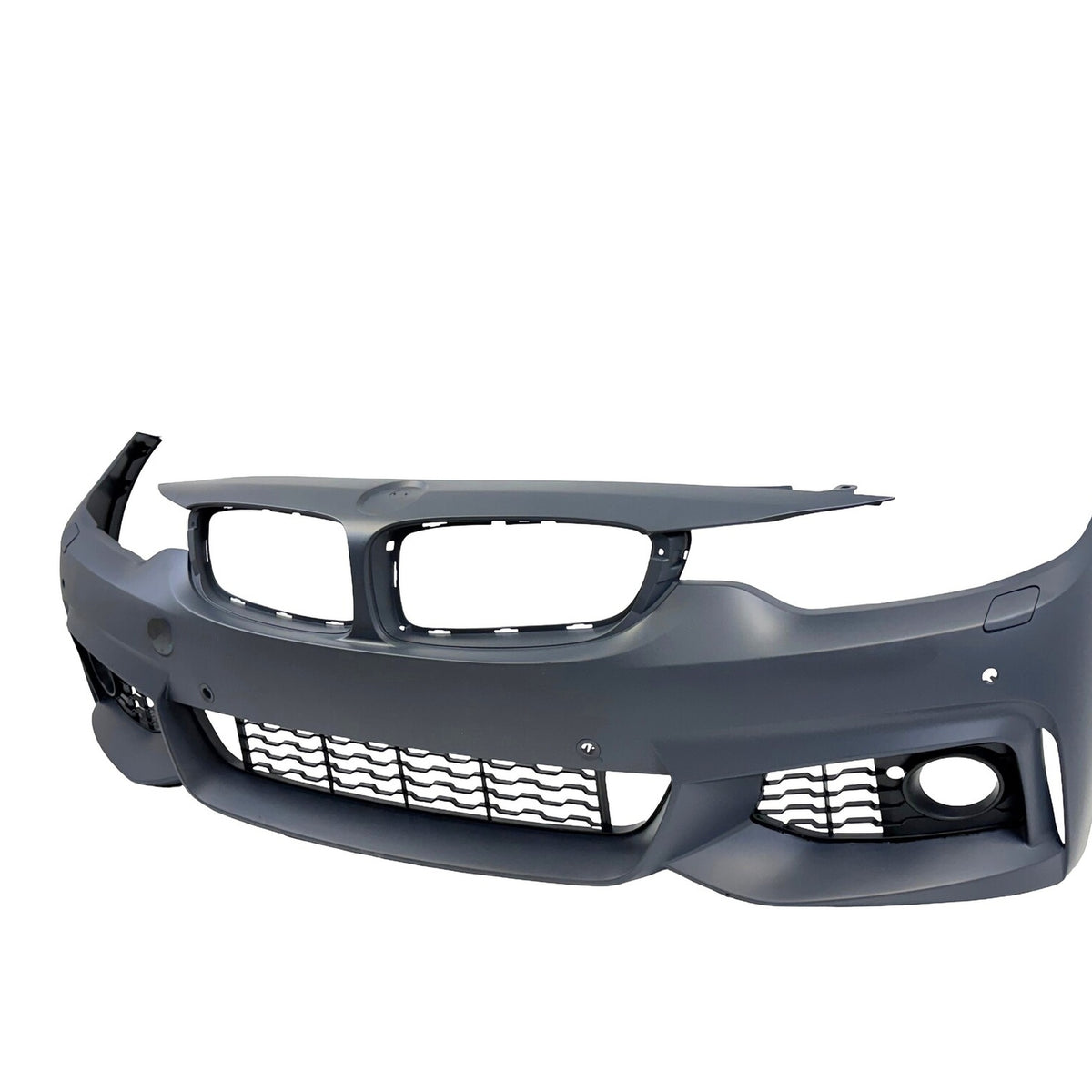 JOM Kit Pare-chocs pour BMW F36 Gran Coupé 2014–17 MT VA/HA (PDC/SRA) Seitenschweller