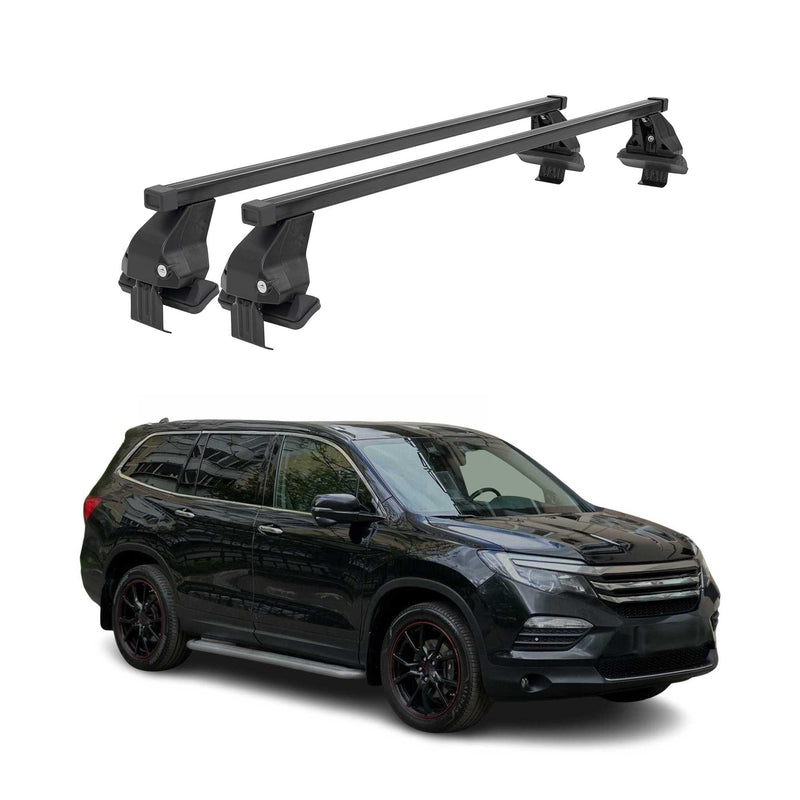 Barres Transversales Menabo pour Honda Pilot III 2016-2025 Noir
