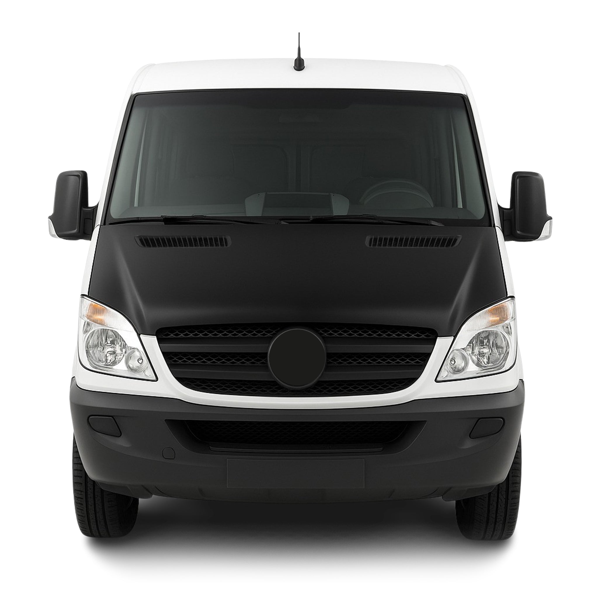 Protège Capot pour Mercedes Sprinter W906 2006-2013 Masque vinyle Noir complète
