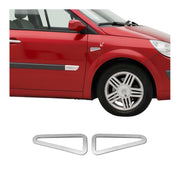 Cadre Clignotant Latéral pour Renault Wind en acier inox Chromé