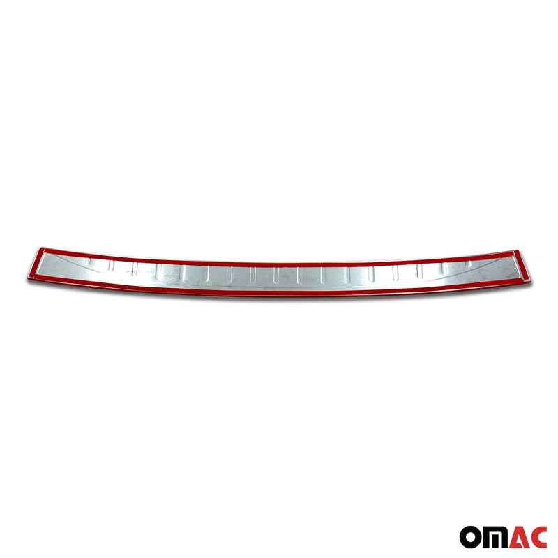 Protection Seuil de Pare-chocs Arriére pour Volvo XC60 2014-2017 Brossé Inox