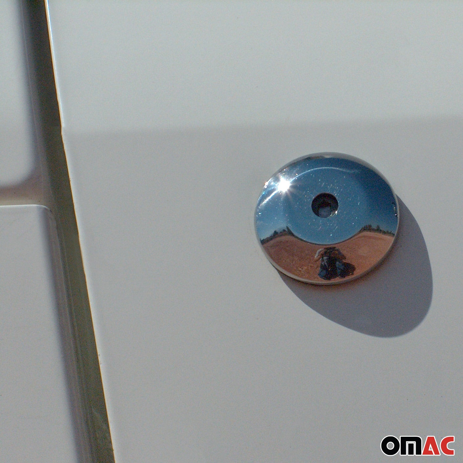 Couverture de poignée de porte pour Ford Transit 2000-2014 en Acier Inox 4Pcs