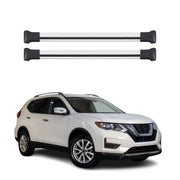 Barres de toit transversales pour Nissan Rogue Sport 2017-2019 Aluminium Gris