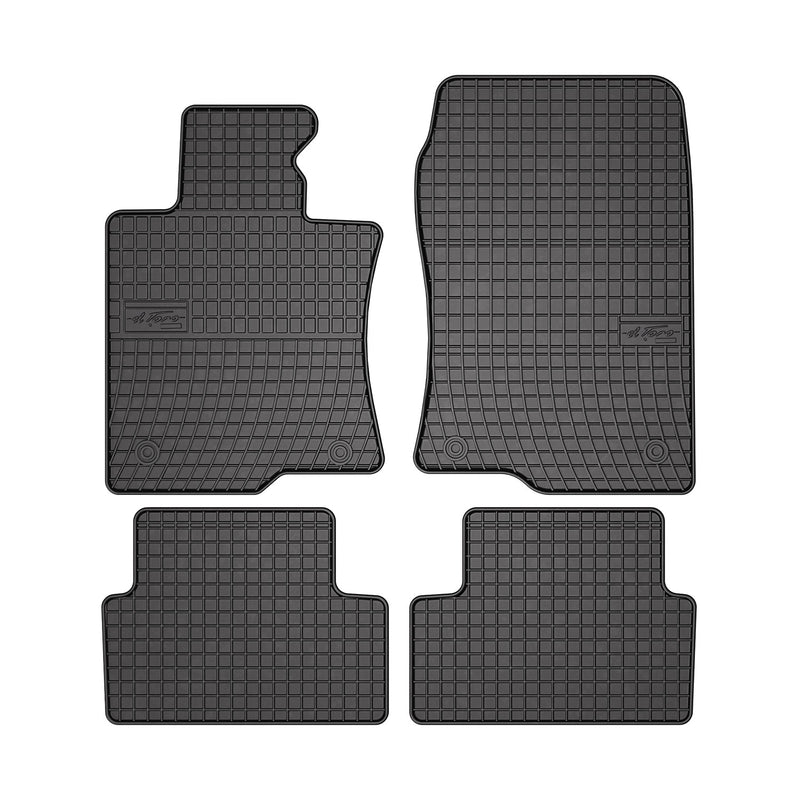 Tapis de Sol pour Honda Accord 2008-2015 Caoutchouc Noir