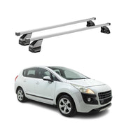 Barres de toit transversales pour Peugeot 3008 2009-2016 Gris
