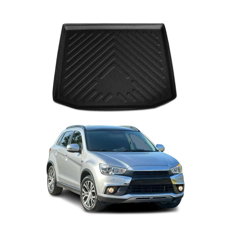 Tapis de Coffre pour Mitsubishi ASX 2010-2022 en TPE Noir