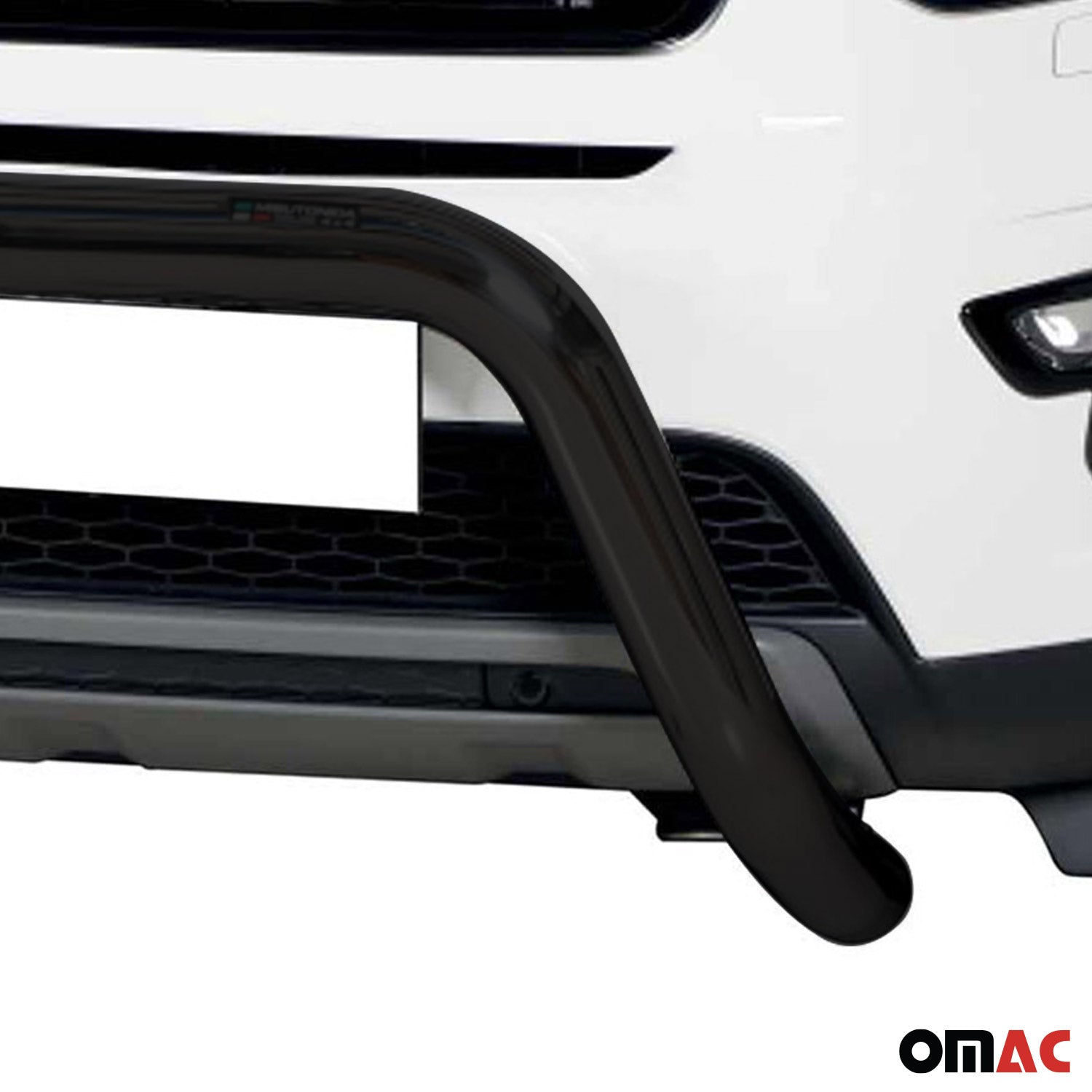 Pare-buffle Avant pour Land Rover Discovery Sport 2014-2018 76 mm en Acier Noir