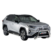 Pare-buffle Avant pour Toyota RAV4 XA50 2019-2025 Hybride 76 mm en Acier Gris