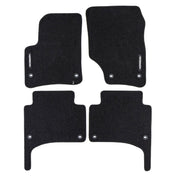 Tapis de Sol de Voiture pour VW Touareg I 2002-2010 Velours Imperméable 4Pcs