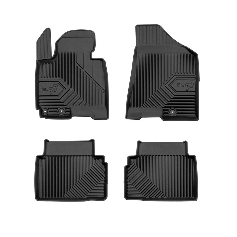 Tapis de Sol de Voiture pour Kia Sportage III 2010-2015 TPE Imperméable 4Pcs