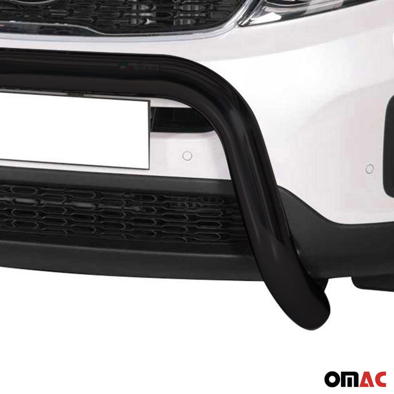 Pare-buffle Avant pour Kia Sorento 2012-2015 76 mm en Acier Noir