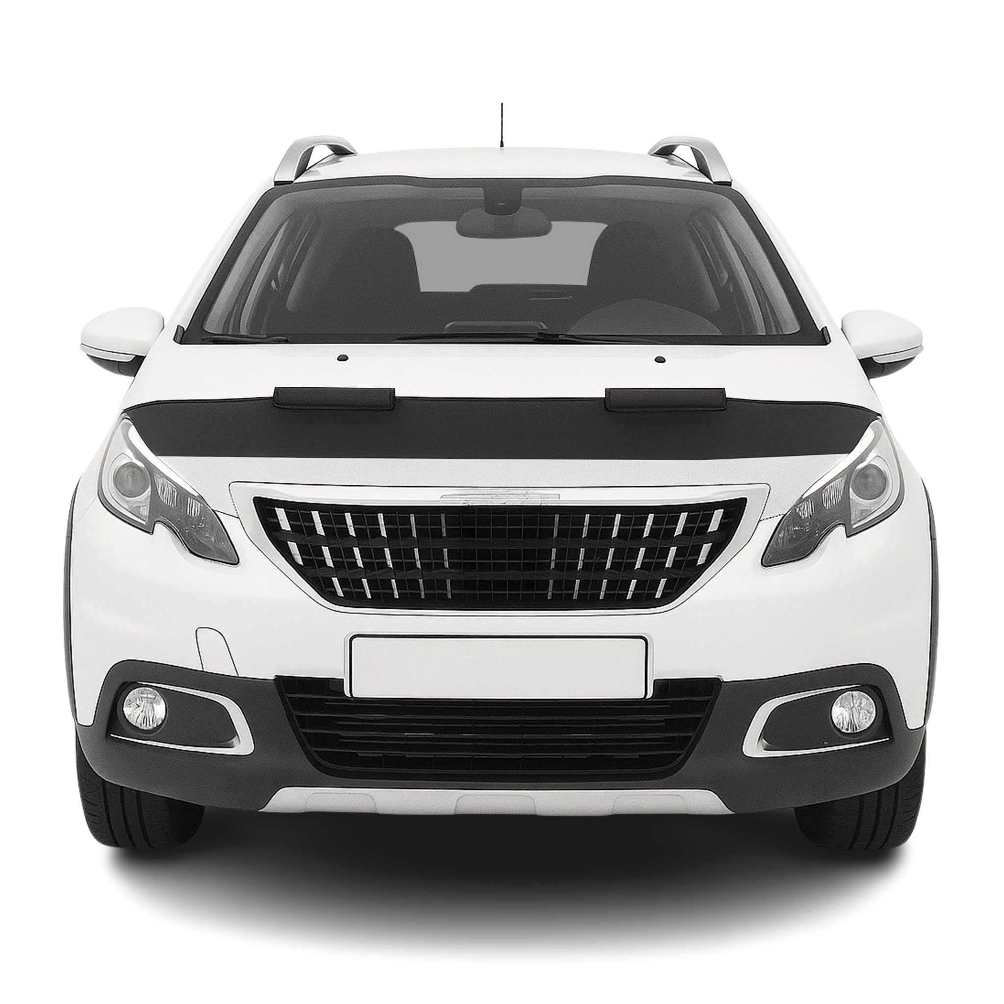 Protège Capot pour Peugeot 2008 2017-2020 Masque de voiture vinyle Noir