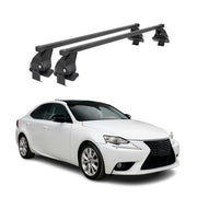 Barres Transversales Menabo pour Lexus IS XE30 2013-2020 Noir