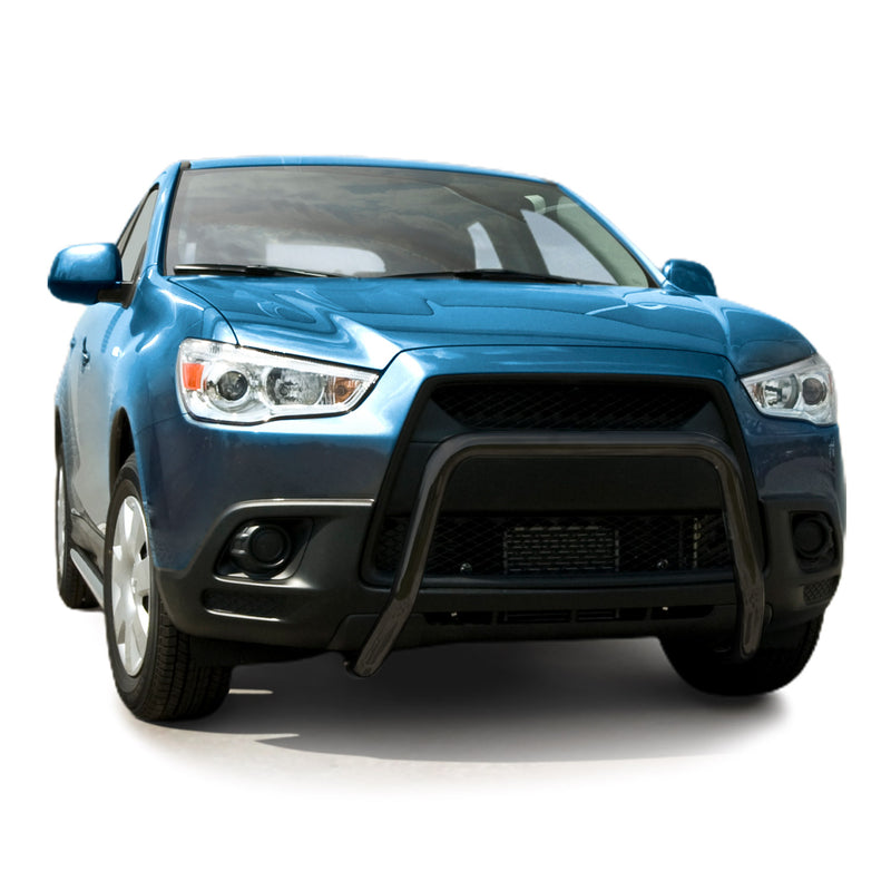 Pare-Buffle Avant Pour Mitsubishi ASX 2010-2013 Acier Inoxy Noir