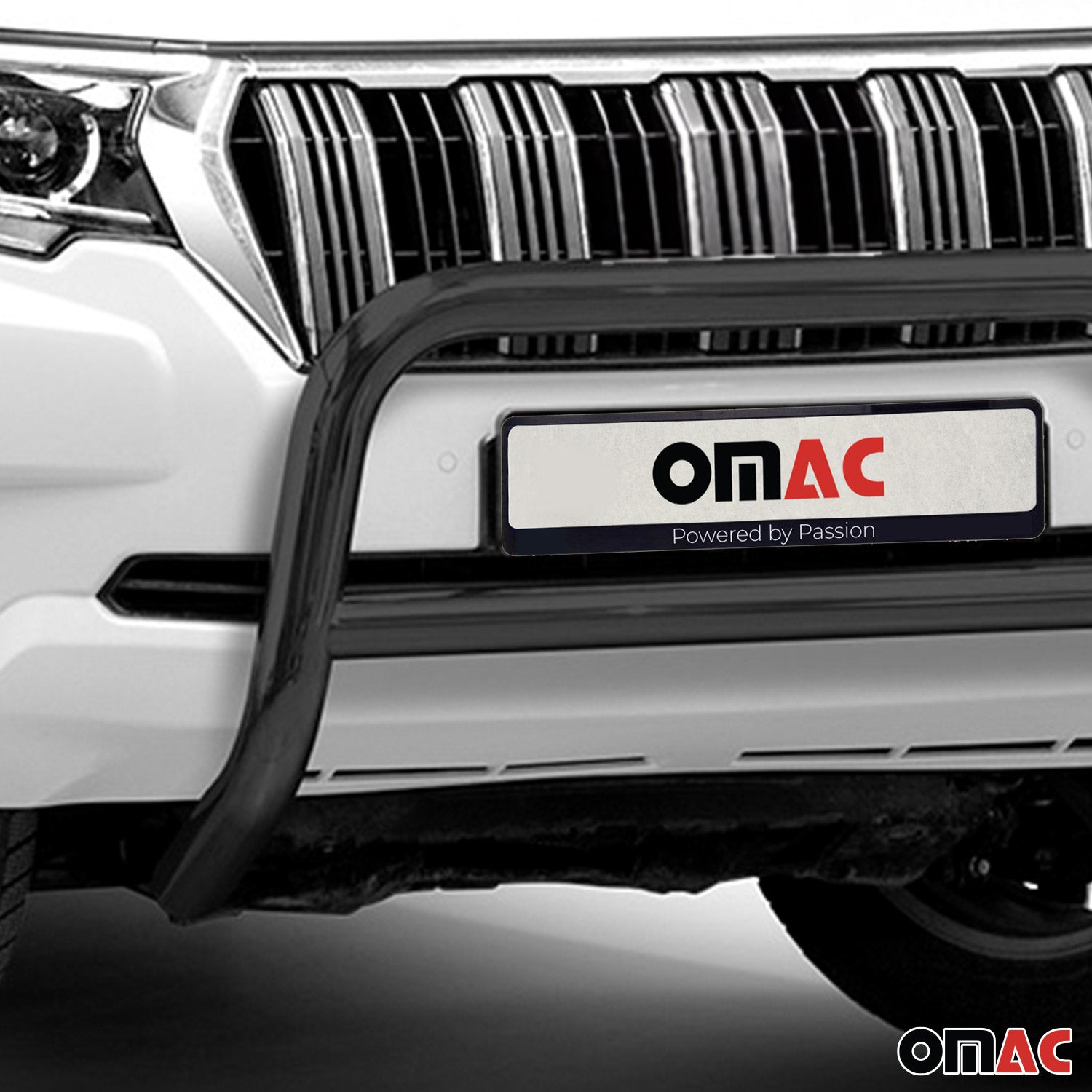 Pare-Buffle Avant Pour Toyota Land Cruiser 150 2019-2023 Noir