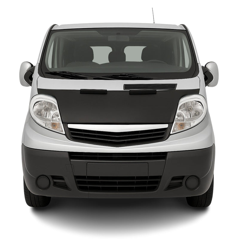 Protège Capot pour Opel Vivaro Renault Trafic 2001-2014 Masque vinyle Noir