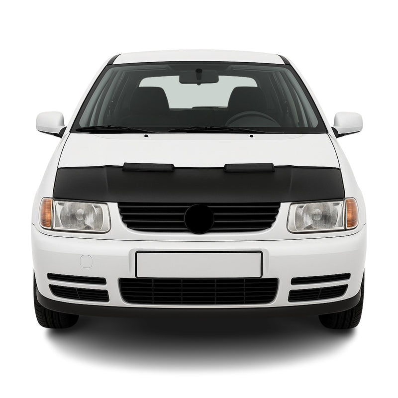 Protège Capot pour VW Polo 1994-1999 Masque de voiture vinyle Noir