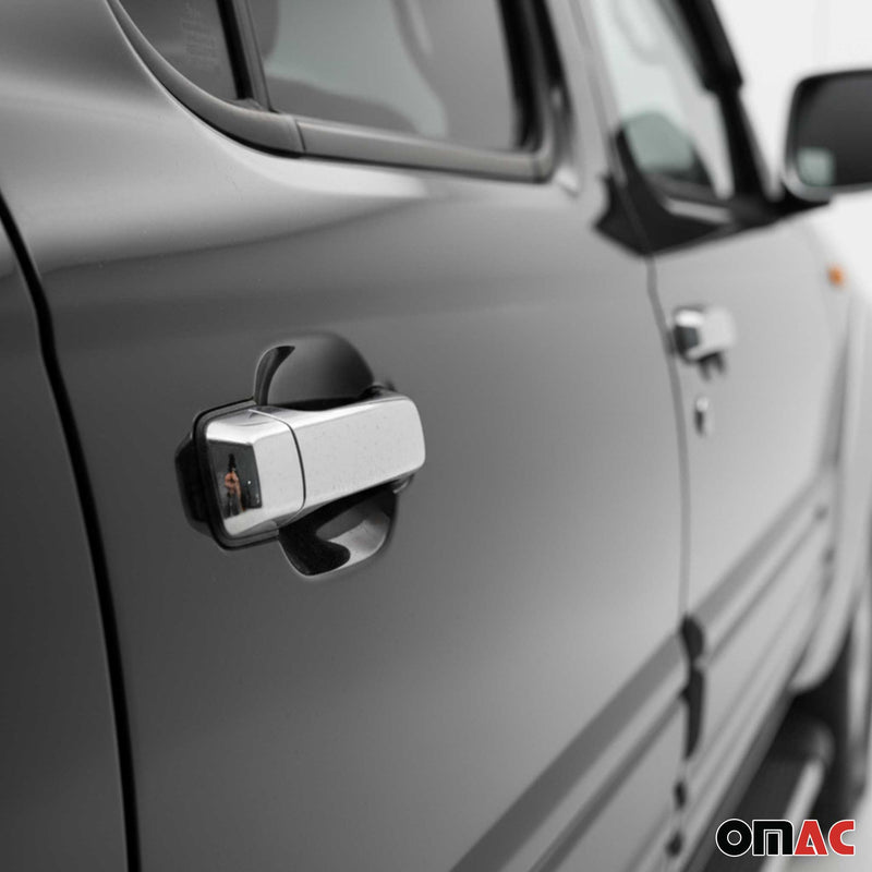 Couverture de Poignée de porte Nissan Frontier Navara 2006-15 Acier Inox Chromé