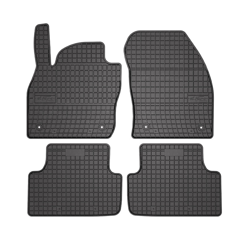 Tapis de Sol pour VW T-Cross 2018-2022 Caoutchouc Noir