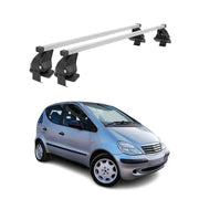 Barres de toit transversales pour Mercedes Classe A W168 1997-2004 Gris