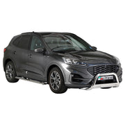 Marchepieds Latéraux pour Ford Kuga III 2019-2026 Acier Inoxydable Argent