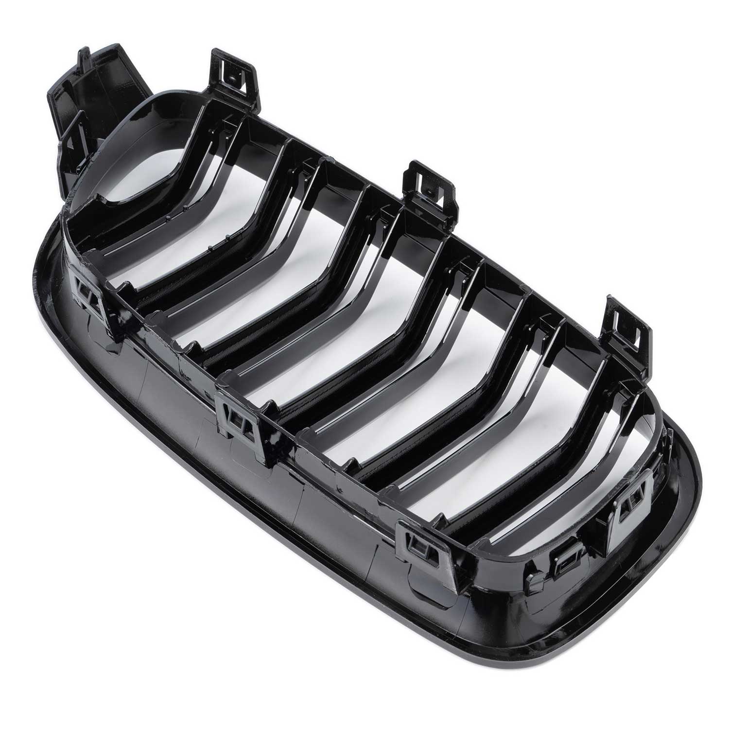 Calandre JOM Pare-chocs avant pour BMW Series 3 F30 F31 2011-2019 ABS Noir 1x