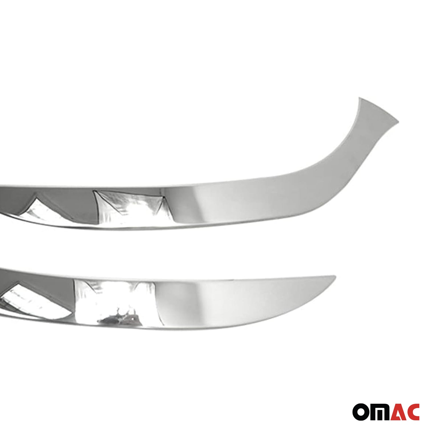 Cadres de Phares avant (inférieure) Renault Clio IV 2012-2016 Inoxydable Chromé