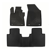 Tapis de Sol de Voiture No.77 pour MG HS II 2024-2026 TPE Antidérapant Noir 3Pcs
