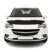 Protège Capot pour Opel Corsa E 2015-2019 Masque de voiture vinyle Noir