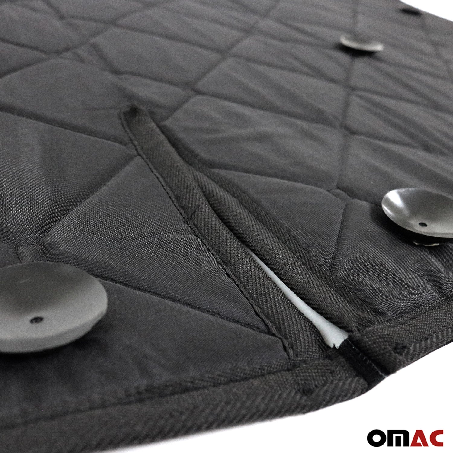 Rideaux pare-soleil d'isolation pour Citroen Berlingo 2019-2025 Noir Tissu