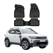 OMAC Tapis de sol pour Dacia Duster mk2 2021-2024 FL en caoutchouc Noir TPE 3Pcs