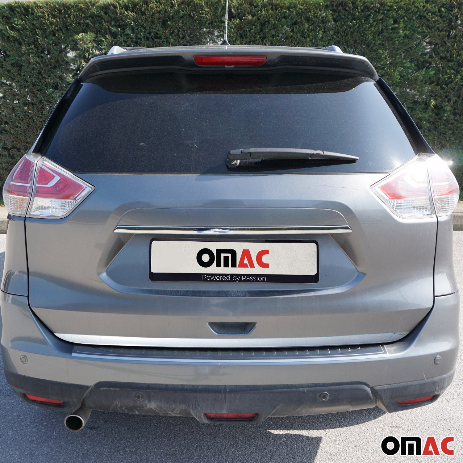 Garniture de Hayon Coffre pour Nissan X-Trail FL 2017-2021 acier inox