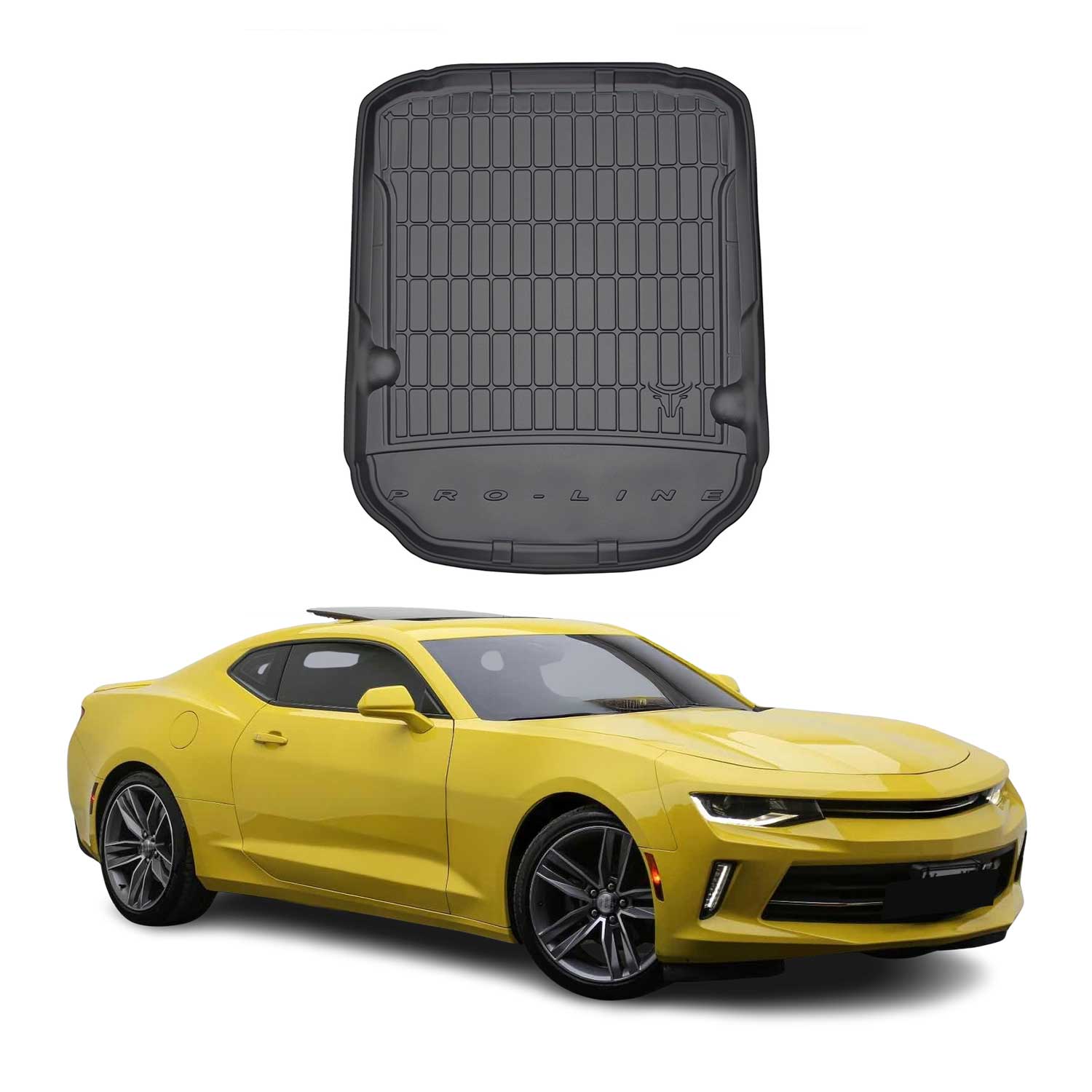 Tapis de Coffre pour Chevrolet Camaro 2015-2022 TPE Noir